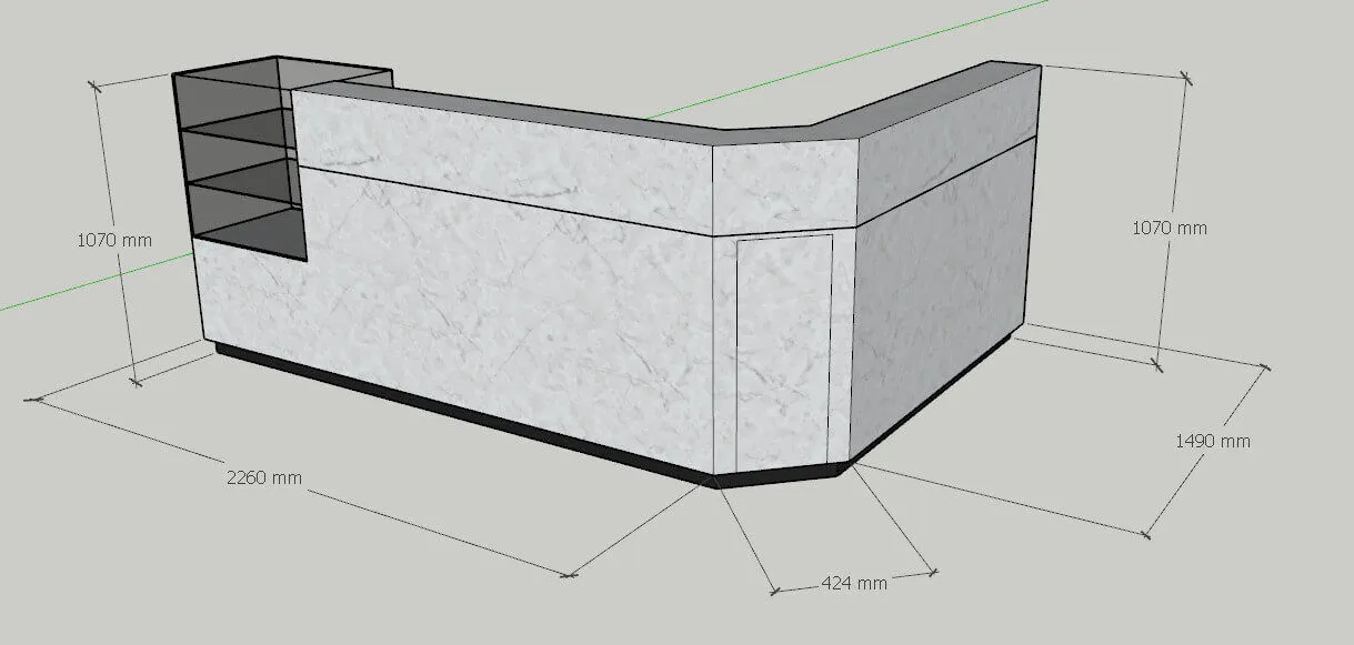 thiết kế quầy trưng bày