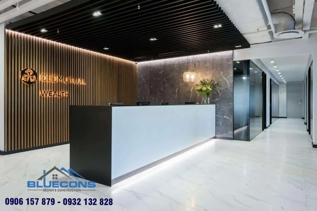 Mẫu tủ quầy thu ngân gỗ đẹp ấn tượng cho các shop