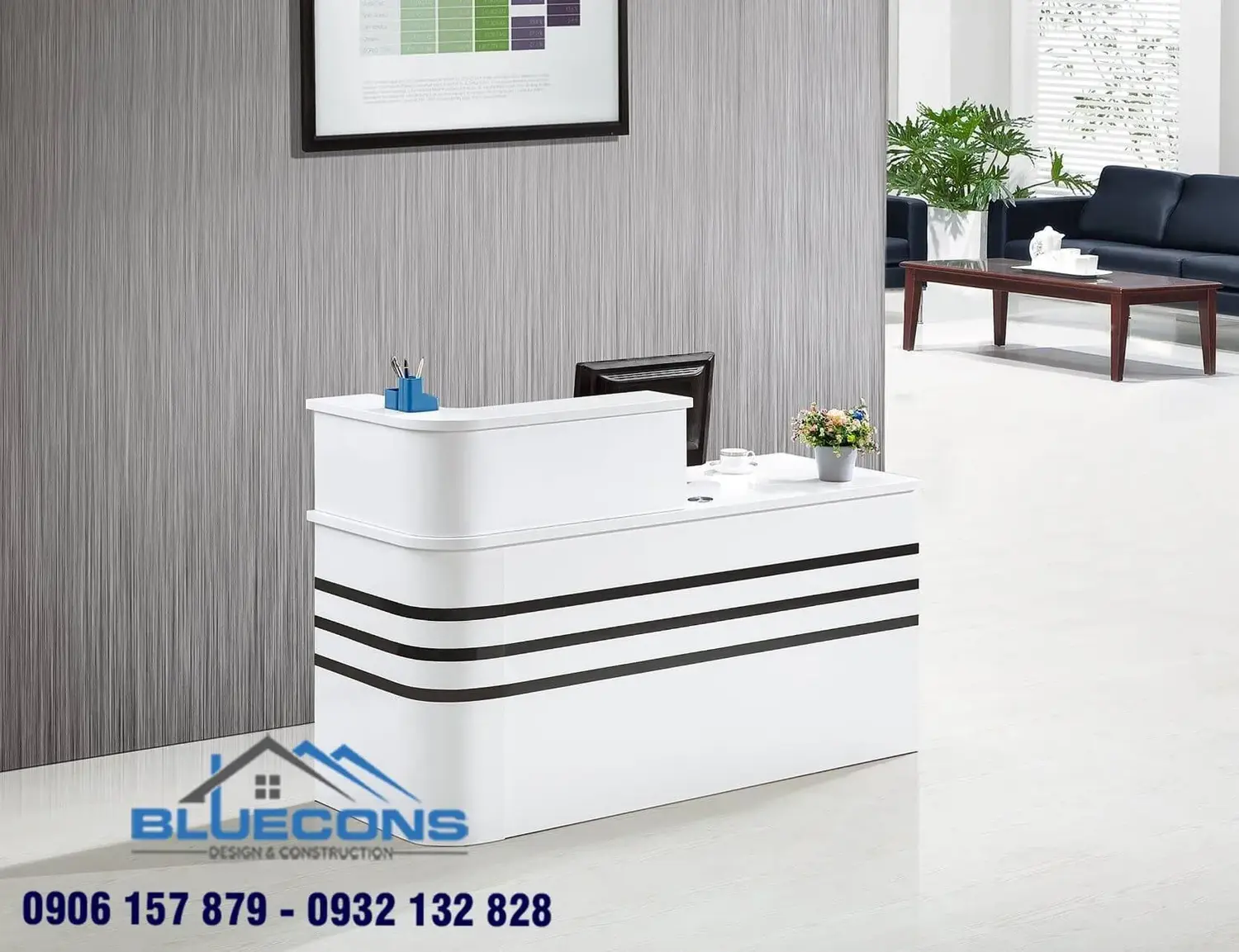 Tủ quầy thu ngân mini nhỏ gọn