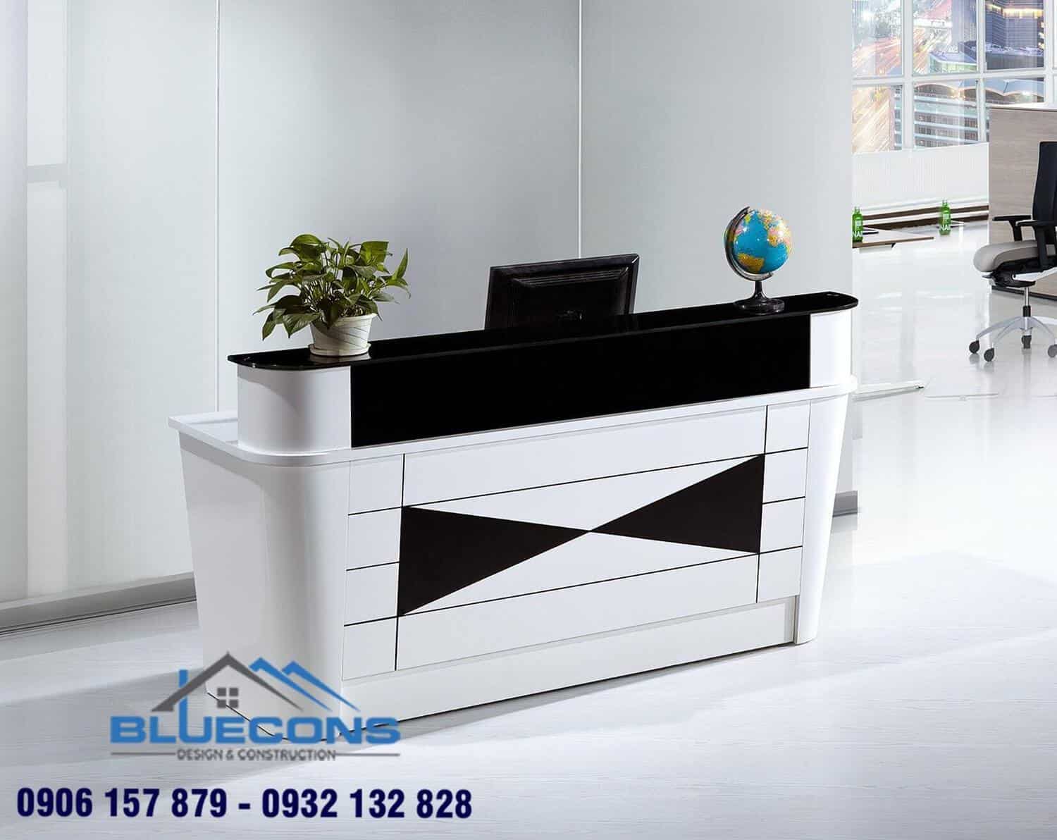 Quầy thu ngân gỗ đẹp 11 Mẫu quầy thu ngân đơn giản, cuốn hút
