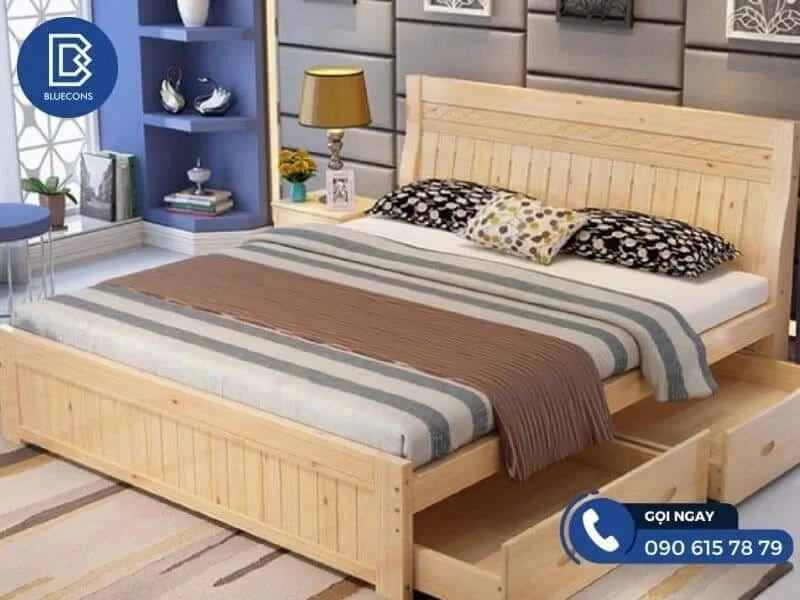 Giường ngủ có ngăn kéo