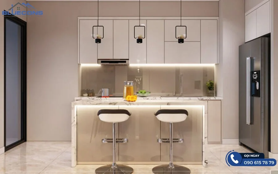 quầy bar chung cư