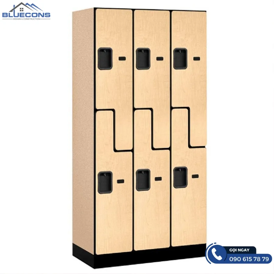 Tủ locker kiểu dáng lạ mắt