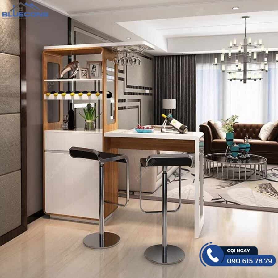 Quầy bar 2 tầng Quầy bar 2 tầng