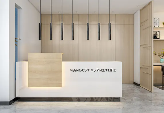 Quầy lễ tân nhỏ đẹp