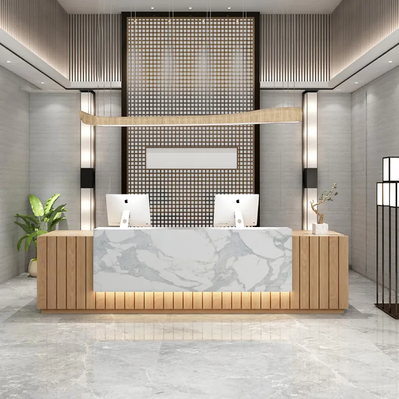 Quầy lễ tân khách sạn đẹp