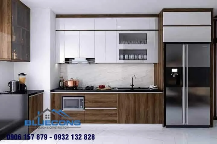 Tủ Bếp Gỗ Công Nghiệp đẹp Tp Hồ Chí Minh