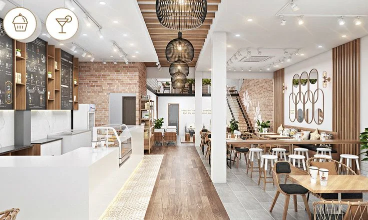 Thi công quán cafe