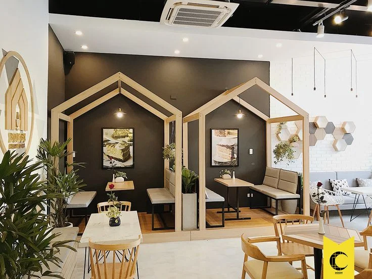 Thi công quán cafe