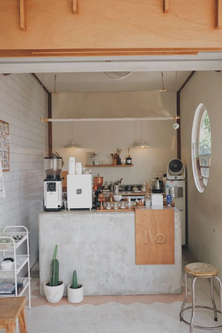 Thiết kế quán cafe nhỏ