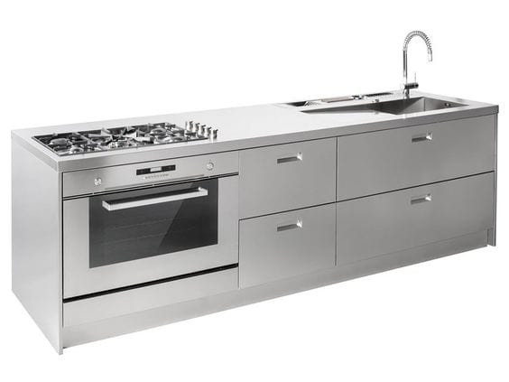 Bộ Tủ Bếp Cao Cấp Gồm Những Yếu Tố Nào? 5 Bộ tủ bếp inox