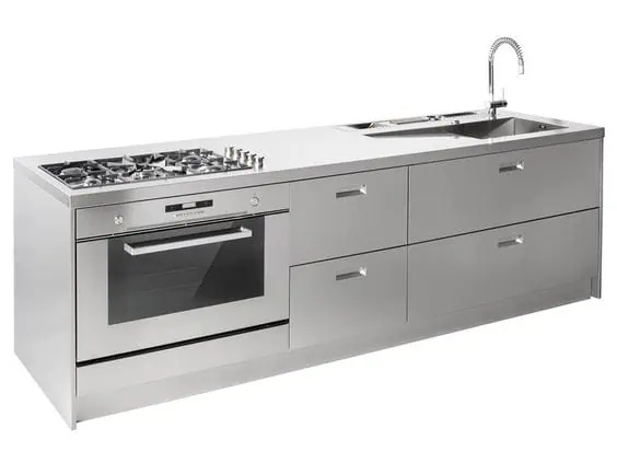 Bộ tủ bếp inox