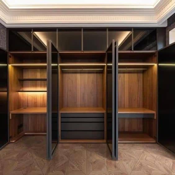 Những Mẫu Tủ Quần Áo Thiết Kế Đẹp Năm 2024 2 Mẫu Tủ Quần Áo m Tường