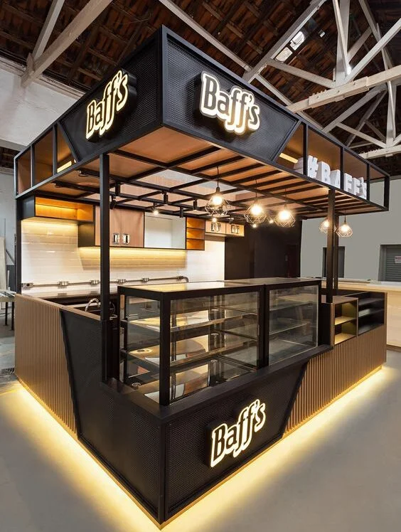 Mẫu quầy pha chế Cafe đẹp