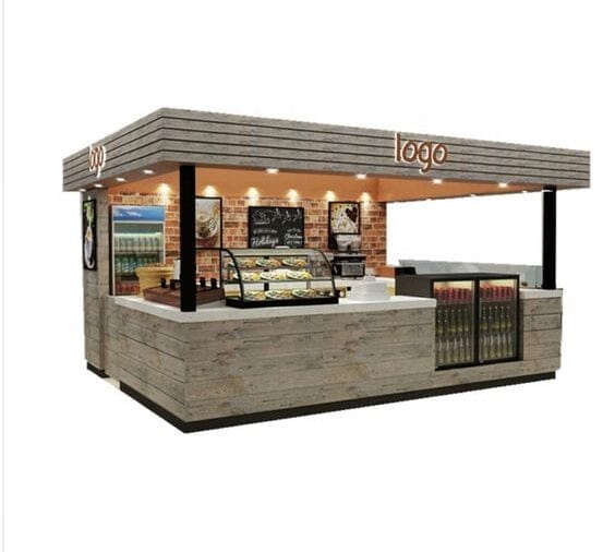 Mẫu quầy pha chế Cafe đẹp