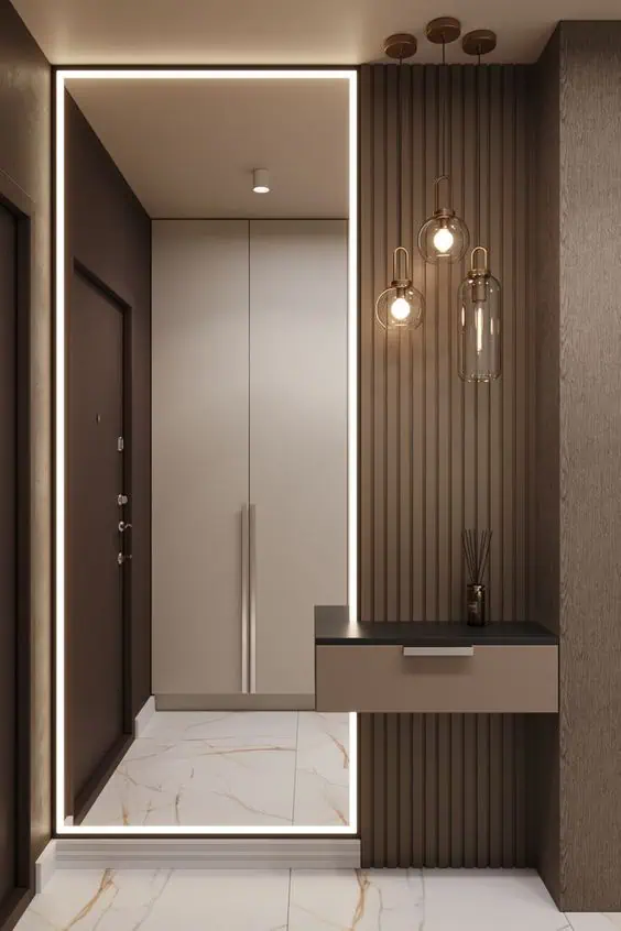 Cửa tủ quần áo ốp gương 