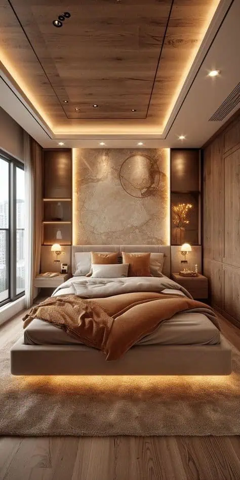 Phòng ngủ phong cách Bắc Âu 