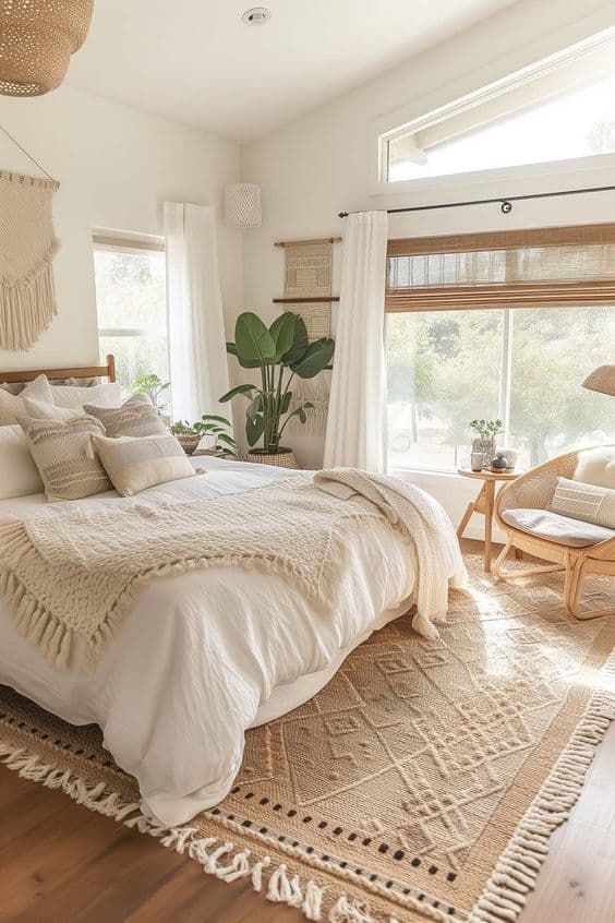 Decor phòng ngủ và thiết kế tủ quần áo gọn đẹp 5 Phòng ngủ phong cách Bắc Âu