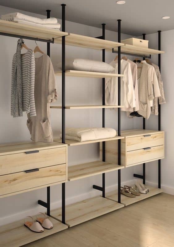 Decor phòng ngủ và thiết kế tủ quần áo gọn đẹp 13 Tủ quần áo đẹp