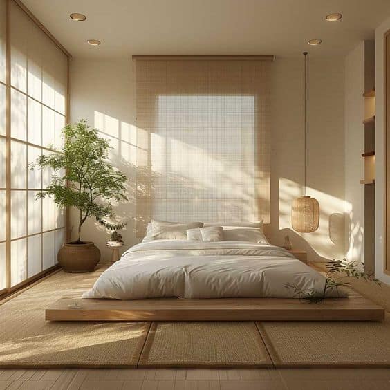 Decor phòng ngủ và thiết kế tủ quần áo gọn đẹp 6 Phòng ngủ phong cách Bắc Âu
