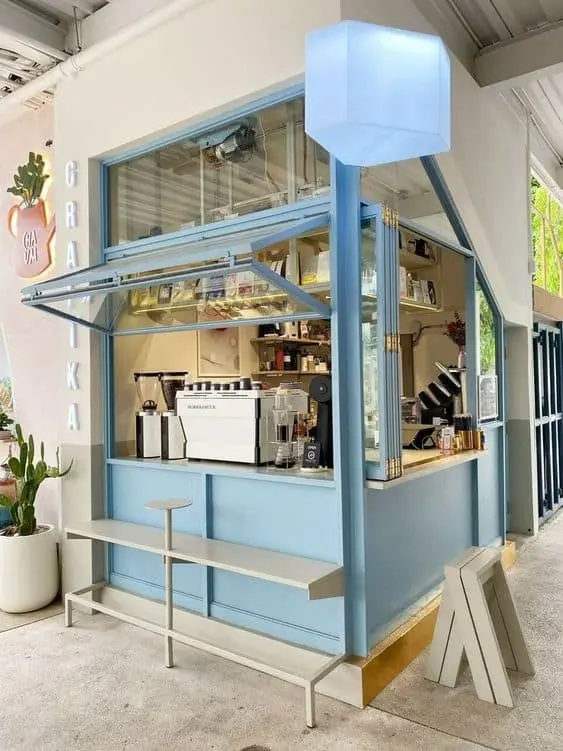 Quầy thu ngân-pha chế thiết kế đa dạng từ gỗ công nghiệp