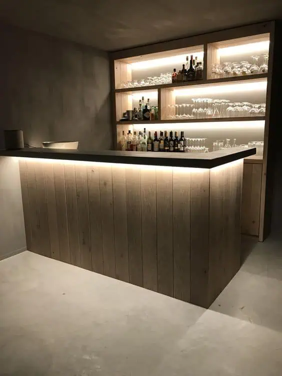 Quầy thu ngân-pha chế Cafe kết hợp kệ trưng bày
