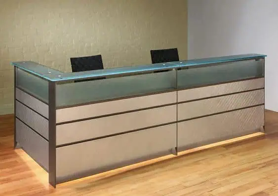 Quầy khách sạn lễ tân đẹp