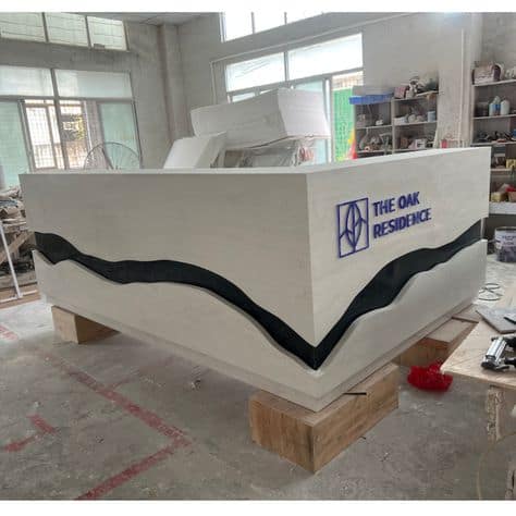 Quầy khách sạn lễ tân đẹp