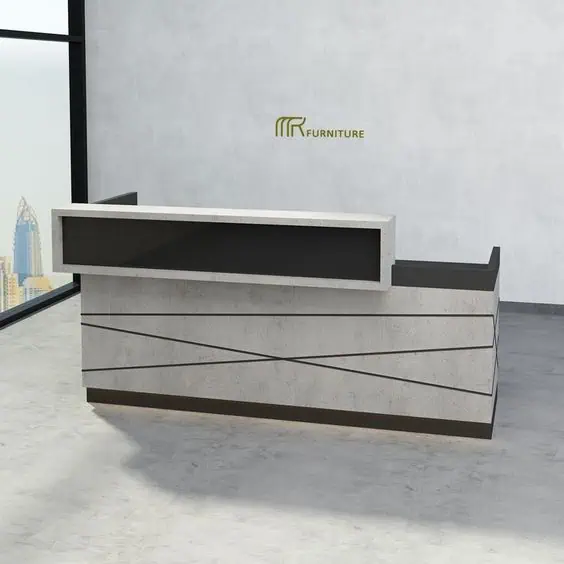 mẫu quầy lễ tân công ty đẹp