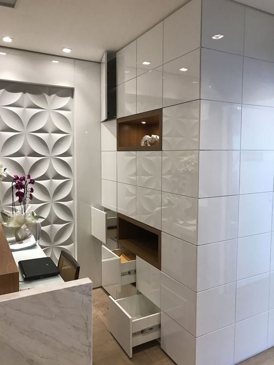 Locke gỗ MDF phủ melamine chống ẩm 