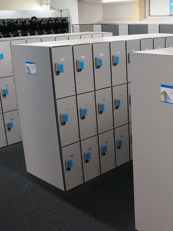 Tủ locker đa dạng về kích thước 