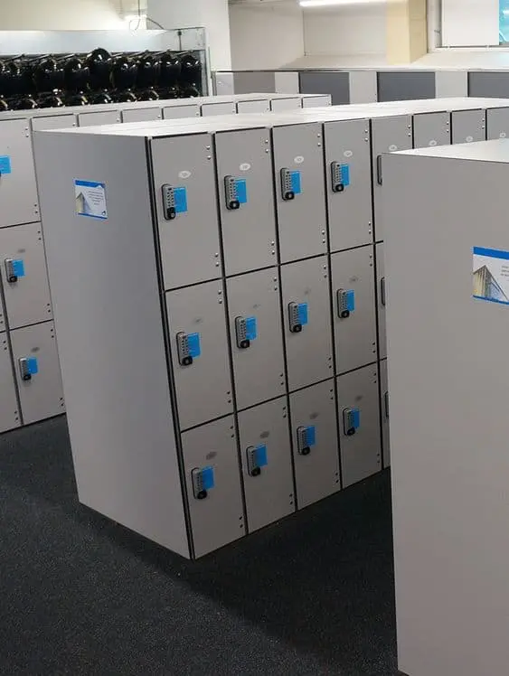 Tủ locker đa dạng về kích thước 