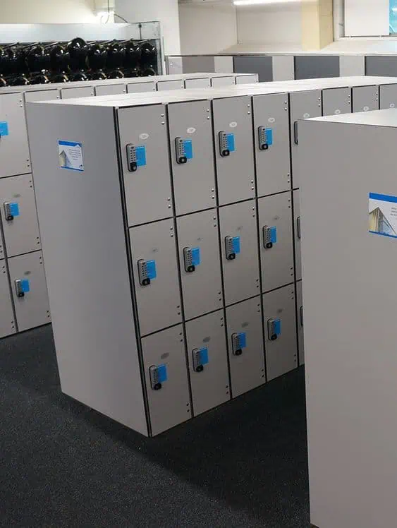 Tủ locker đa dạng về kích thước 