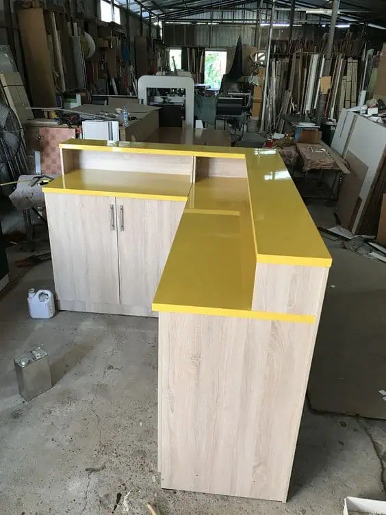 Quầy thu ngân chữu L