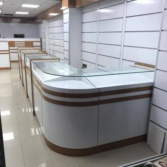 Quầy thu ngân chữu L