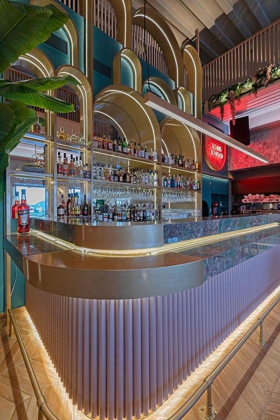 Quầy pha chế trà sữa, cafe đẹp 2025 12 Quầy pha chế trà sữa, Cafe