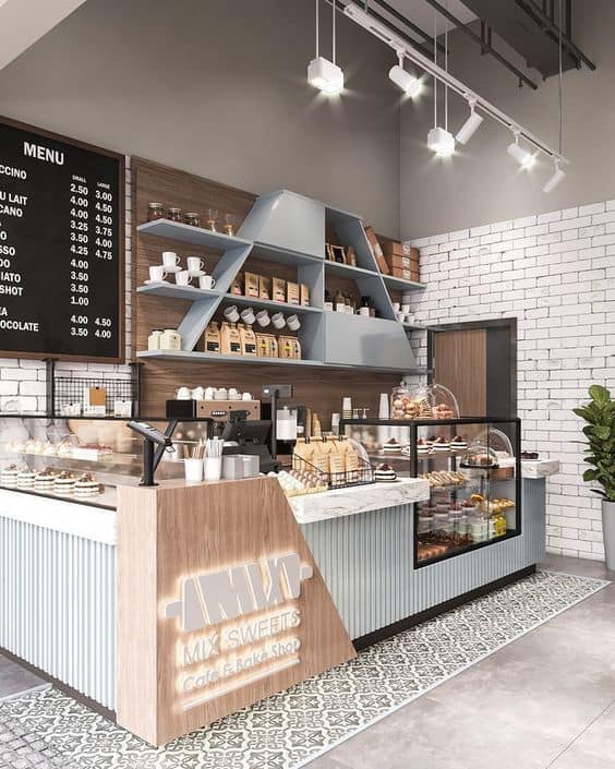 Giá quầy kệ trưng bày 10 Quầy Cafe đẹp