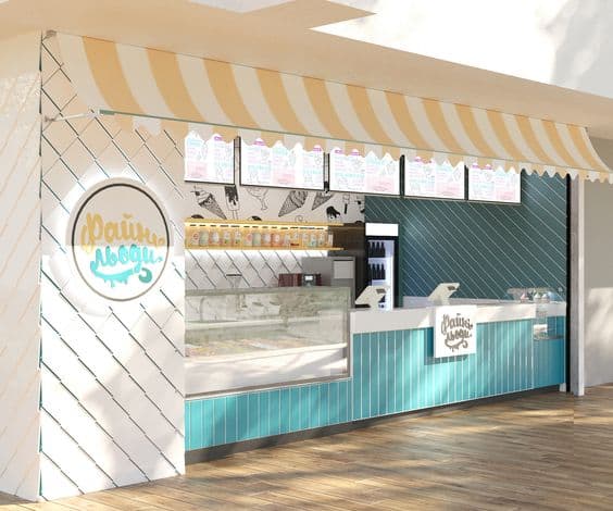 Quầy pha chế trà sữa, cafe đẹp 2025 8 Quầy pha chế trà sữa, Cafe