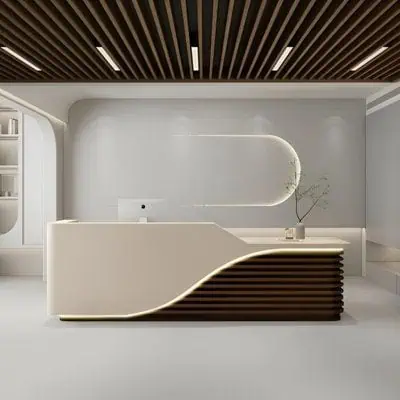 Gợi ý một số mẫu quầy thu ngân đẹp