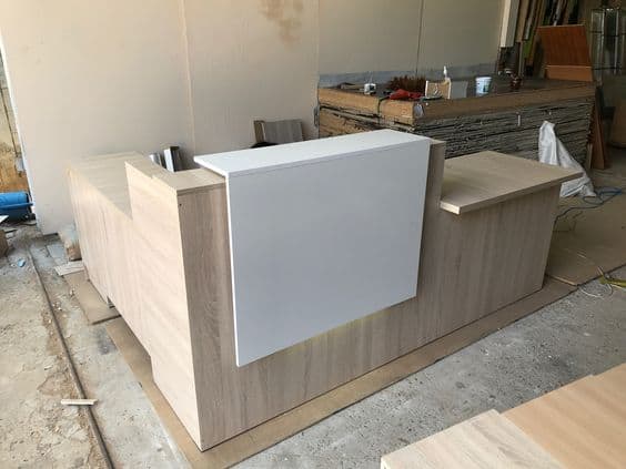 Quầy thu ngân shop quần áo đẹp