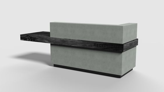 10 mẫu quầy thu ngân gỗ công nghiệp đẹp 6 Mẫu quầy thu ngân gỗ đẹp