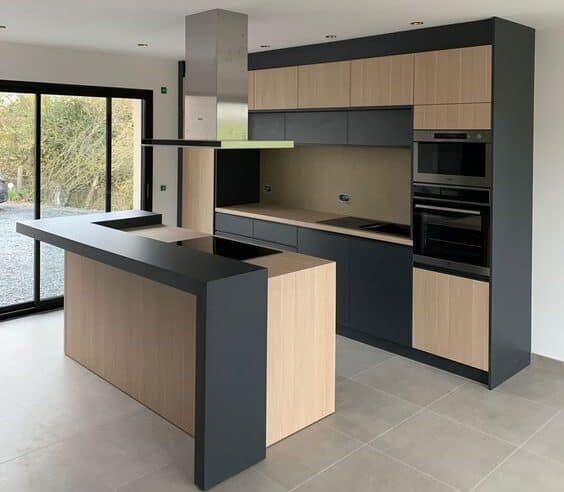 Tủ bếp nên đặt ở đâu để gia chủ làm ăn tốt 4 Tủ bếp bluecons