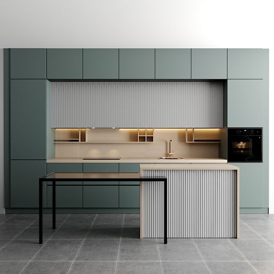 Tủ bếp nên đặt ở đâu để gia chủ làm ăn tốt 8 Tủ bếp bluecons