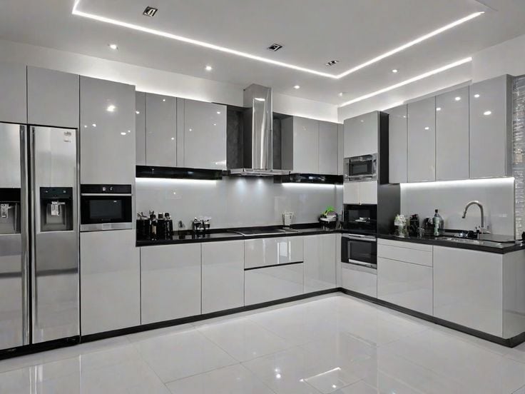 Gợi ý một số mẫu tủ bếp đẹp 