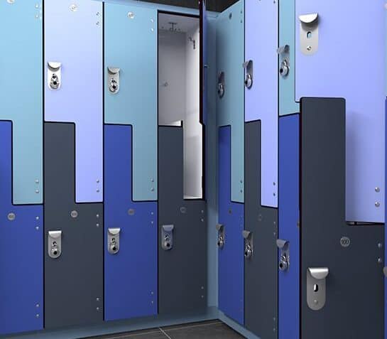 Locker được thiết kế nổi bậc độc đáo 