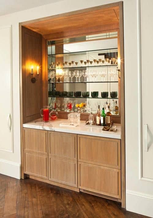 12 Mẫu Tủ Trưng Bày Rượu Đẹp 2024 10 Tủ trưng bày rượu âm tường