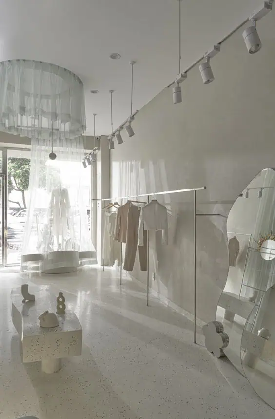 Tủ trưng bày váy cưới đẹp 