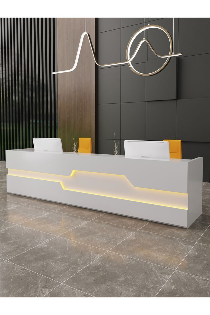 Mẫu quầy lễ tân spa