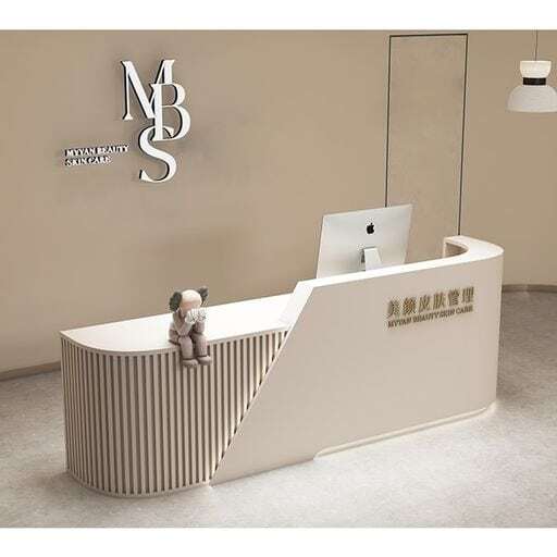 Mẫu quầy lễ tân spa