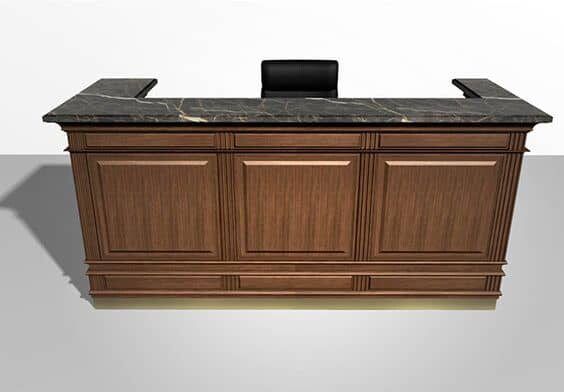 quầy lễ tân cổ điển 4 mẫu quầy lễ tân cổ điển đẹp